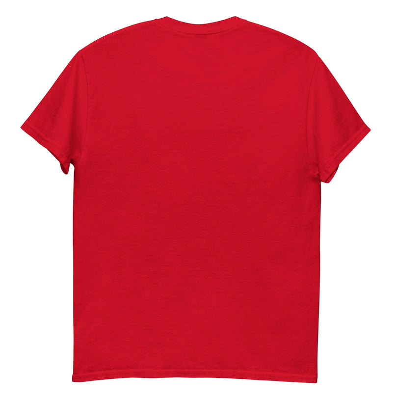 T-shirt rouge unisexe inspiré de la culture brésilienne, mettant en avant l'énergie vibrante et les paysages emblématiques de Rio de Janeiro. Idéal pour célébrer la beauté naturelle, les plages, les fleurs exotiques et l'art de vivre chaleureux du Brésil.