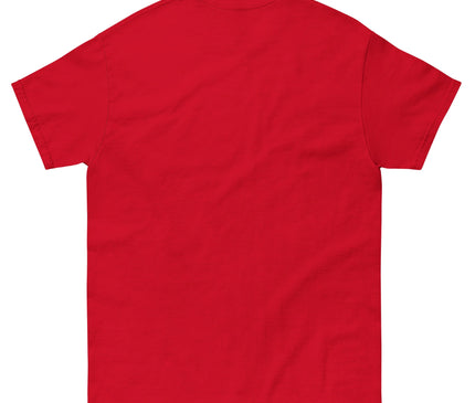 T-shirt rouge uni célébrant l'héritage et la passion du Brésil, inspiré par la culture vibrante et l'esprit gagnant brésilien. Un vêtement parfait pour honorer le football, symbole national, et exprimer la joie de vivre et la fierté brésilienne.