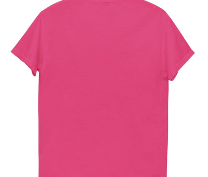 T-shirt rose vibrant inspiré du Brésil avec des éléments graphiques évoquant des paysages tropicaux, tels que des palmiers et des couchers de soleil, ainsi que des motifs floraux exotiques reflétant la richesse de la flore brésilienne. Style moderne et décontracté célébrant la joie de vivre brésilienne.